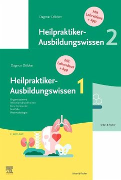 Dölcker, Set Heilpraktiker Ausbildungwissen Bd. 1 und 2 - Dölcker, Dagmar