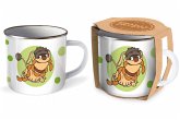 Trötsch Unser Sandmännchen Emaille Becher Tasse Moppi Trötsch Unser Sandmännchen Emaille Becher Tasse Moppi