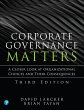 Corporate Governance Matters (eBook,... - Bild 1