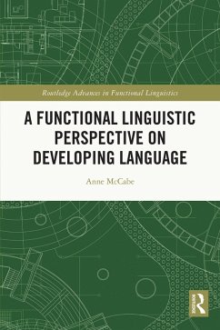 Cover A Functional Linguistic Perspective on Developing Language (eBook, PDF)