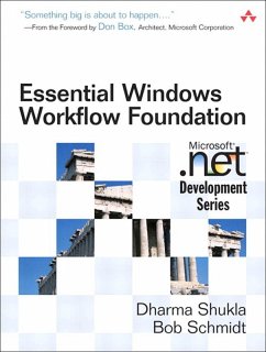 Essential Windows Workflow Foundation (eBook, PDF) - Shukla, Dharma; Schmidt, Bob
