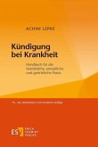 Kündigung bei Krankheit (eBook, PDF)