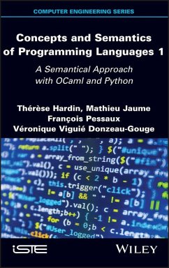 Cover Concepts and Semantics of Programming Languages 1 (eBook, ePUB)