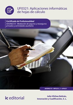 Aplicaciones informáticas de hojas de cálculo. ADGN0210 (eBook, ePUB) - Vílchez Beltrán, Julio