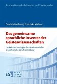 Das gemeinsame sprachliche Inventar der Geisteswissenschaften (eBook, PDF)