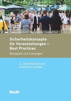 Cover Sicherheitskonzepte für Veranstaltungen - Best Practices (eBook, PDF)