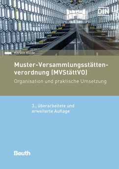 Muster-Versammlungsstättenverordnung (MVStättVO) (eBook, PDF) - Klode, Kerstin