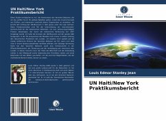 UN Haiti/New York Praktikumsbericht - Jean, Louis Edmar Stanley