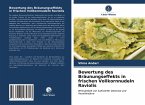 Bewertung des Bräunungseffekts in frischen Vollkornnudeln Raviolis