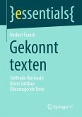 Gekonnt texten (eBook, PDF)