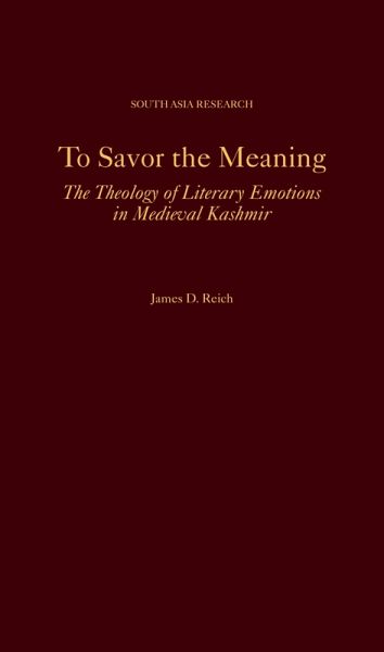 To Savor the Meaning (eBook, ePUB)