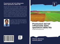 Prestazioni del tef influenzate dalla spaziatura delle file - Abraham, Thomas; Jabesa, Kumela