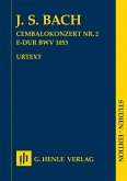 Harpsichord Concerto no. 2 E major BWV 1053 / Studien-Edition (Taschenpartitur) Harpsichord Concerto no. 2 E major BWV 1053 / Studien-Edition (Taschenpartitur)