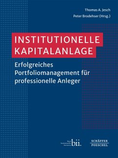 Institutionelle Kapitalanlage (eBook, PDF)