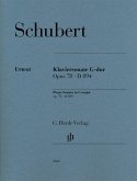 Schubert, Franz - Klaviersonate G-dur op. 78 D 894