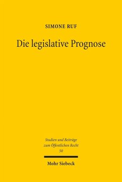 Cover Die legislative Prognose (eBook, PDF)