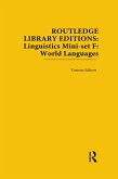 Routledge Library Editions: Linguistics Mini-set F: World Languages (eBook, PDF)