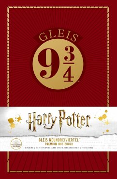 Harry Potter: Gleis 9 3/4 Premium-Notizbuch - Wizarding World