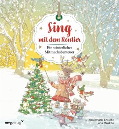 Sing mit dem Rentier - Brosche, Heidemarie