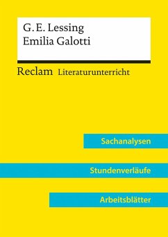 Gotthold Ephraim Lessing: Emilia Galotti (Lehrerband) - Bekes, Peter