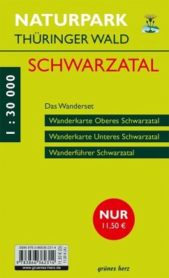 Das Wanderset Schwarzatal - Krauß, Erich; Witticke, Helmut