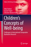 Children’s Concepts of Well-being (eBook, PDF)