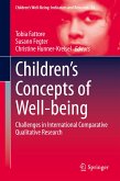 Children&quote;s Concepts of Well-being (eBook, PDF)