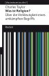 Was ist Religion? Über die... - Bild 1