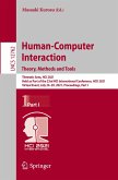 Human-Computer Interaction. Theory, Methods and Tools