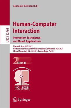 Human-Computer Interaction. Interaction Techniques and Novel Applications