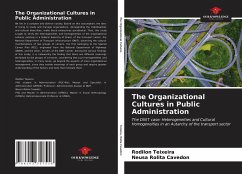 Cover The Organizational Cultures in Public Administration