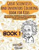 Great Scientists and Inventors Coloring Book for Kids