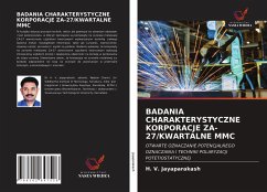 BADANIA CHARAKTERYSTYCZNE KORPORACJE ZA-27/KWARTALNE MMC - Jayaparakash, H. V.