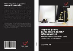 Cover Wspólne prawo gospodarcze pa¿stw cz¿onkowskich