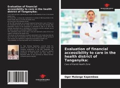 Cover Evaluation of financial accessibility to care in the health district of Tanganyika: