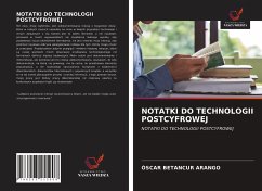 Cover NOTATKI DO TECHNOLOGII POSTCYFROWEJ