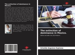 Cover The extinction of dominance in Mexico.