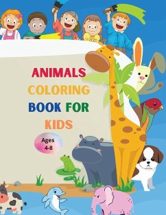 Animals coloring book for kids - Uigres, Urtimud