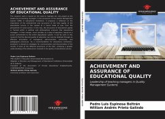 ACHIEVEMENT AND ASSURANCE OF EDUCATIONAL QUALITY - Espinosa Beltrán, Pedro Luis; Prieto Galindo, William Andrés