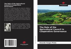 The Role of the Agricultural Council in Cooperative Governance - Vargas Prieto, Amanda