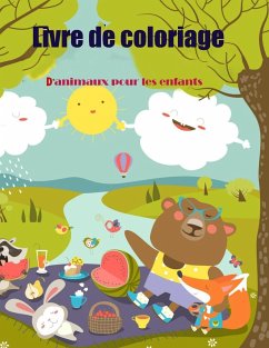 Livre de coloriage d'animaux pour les enfants - Books, Deeasy
