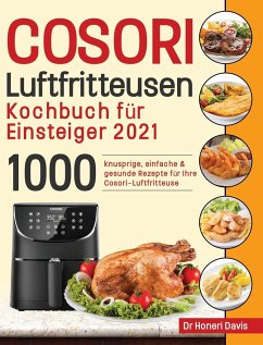 Cover Cosori Air Fryer Cookbook for Beginners 2021