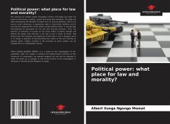 Political power: what place for law and morality? - Ngongo Momat, Albert Ilunga