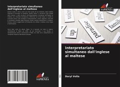 Interpretariato simultaneo dall'inglese al maltese - Vella, Daryl