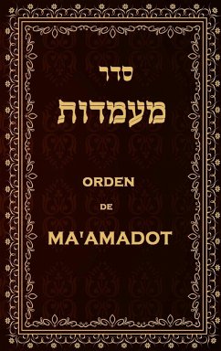 Orden de Ma'amadot - Salom Ben Yosef, David Pardo