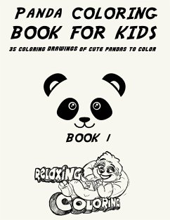 Panda Coloring Book For Kids