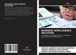 BUSINESS INTELLIGENCE SOLUTION - Siesquen Sandoval, Carlos Alberto; Ríos Campos, Carlos Alberto; Agreda Cerna, Henrry Wilfredo