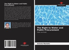 The Right to Water and Public Procurement - Maniatis, Antonio