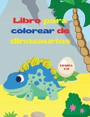 Libro para colorear de dinosaurios