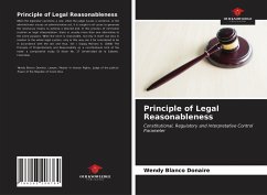 Principle of Legal Reasonableness - Blanco Donaire, Wendy